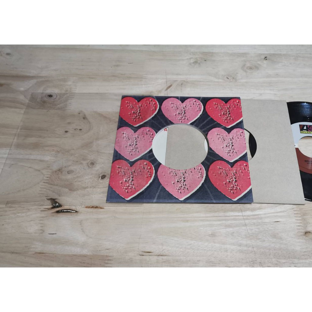 ซองเก็บแผ่นเสียงขนาดแผ่นเสียง 7นิ้ว (ซองนอก,ซองใน) (50ชุด)