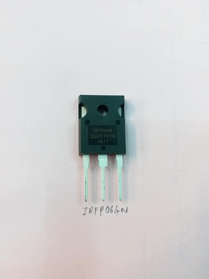 ชาย IRFP064N ตัวถัง TO-247 ยี่ห้อ IR มอสเฟต MOSFET IRFP064 N ราคา ตัวล่ะ . . . .หน่วย บาท