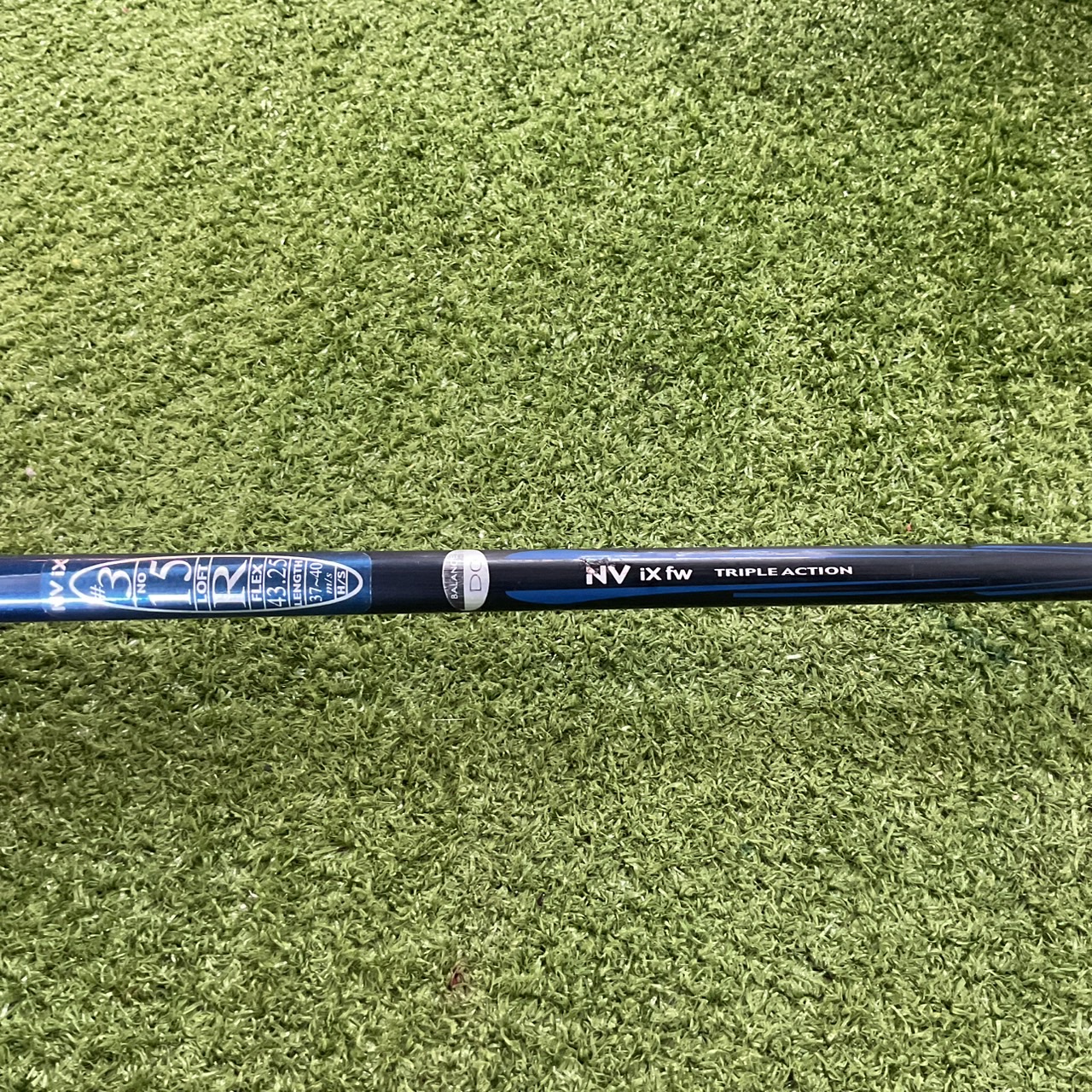 UTILITY 15° MacGregor : MACTEC NV iX fw3 / TRIPLE ACTION Flex-R ก้านกราไฟร์