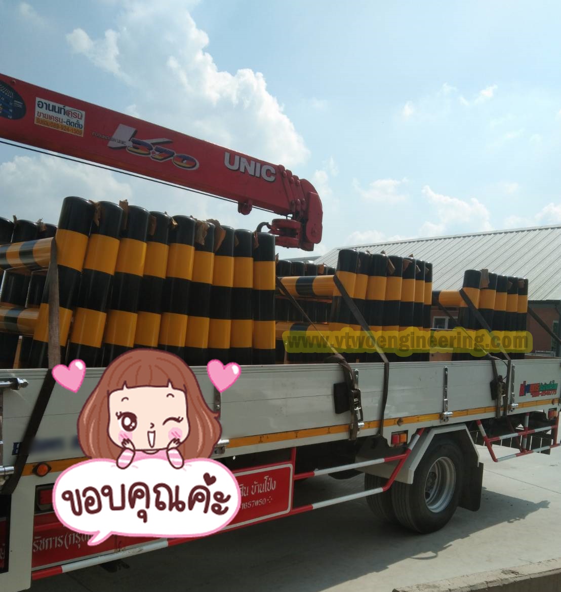 ราวเหล็กกันชน / crash protection barriers No.11