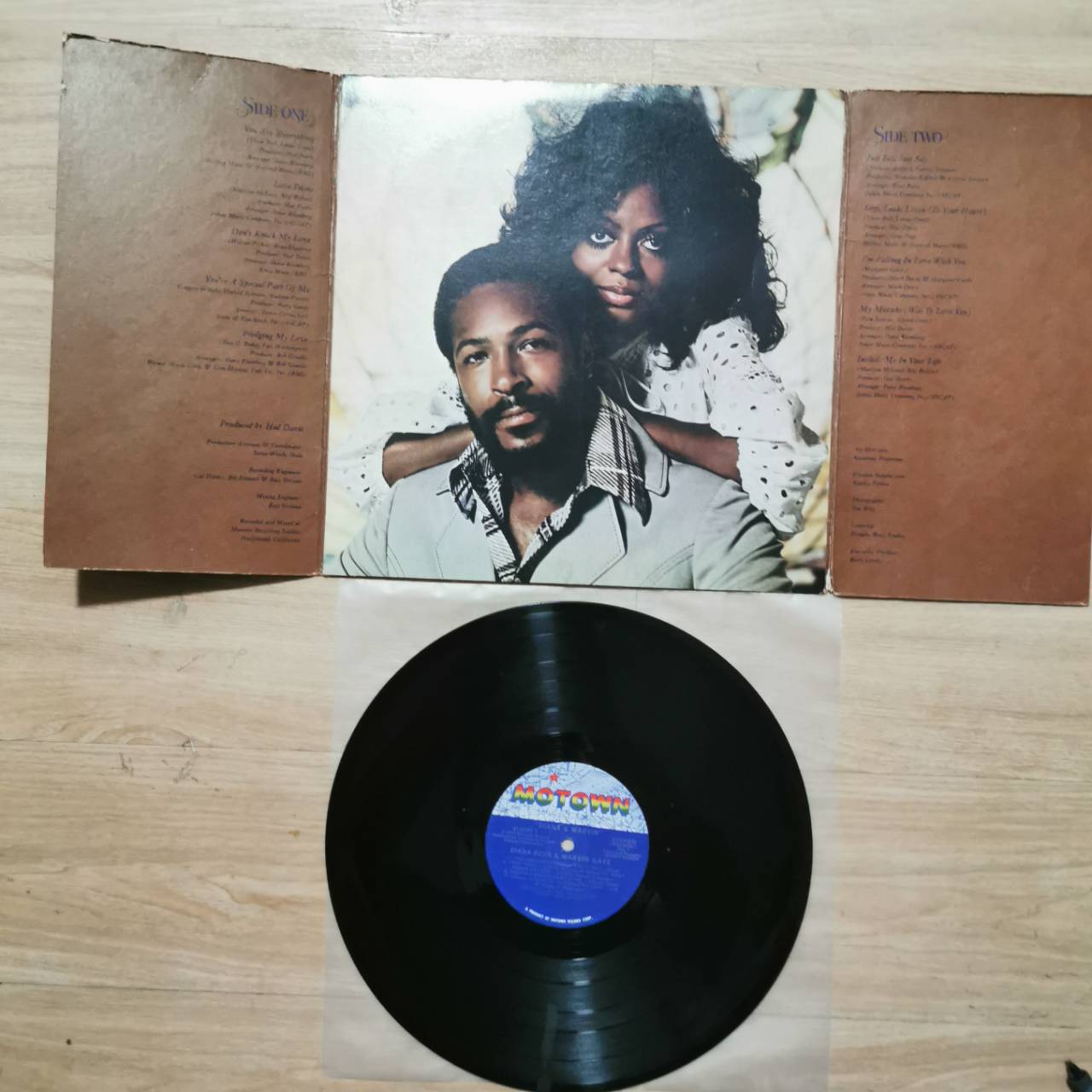 แผ่นเสียงมือสอง Diana Ross & Marvin Gaye – Diana & Marvin (ปกVG++, แผ่นVG++) รบกวนอ่านรายละเอียดเกรดสภาพแผ่นก่อนสั่งซื้อ