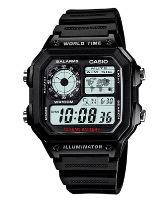 Casio YOUTH SERIES รุ่น AE-1200WH-1AV