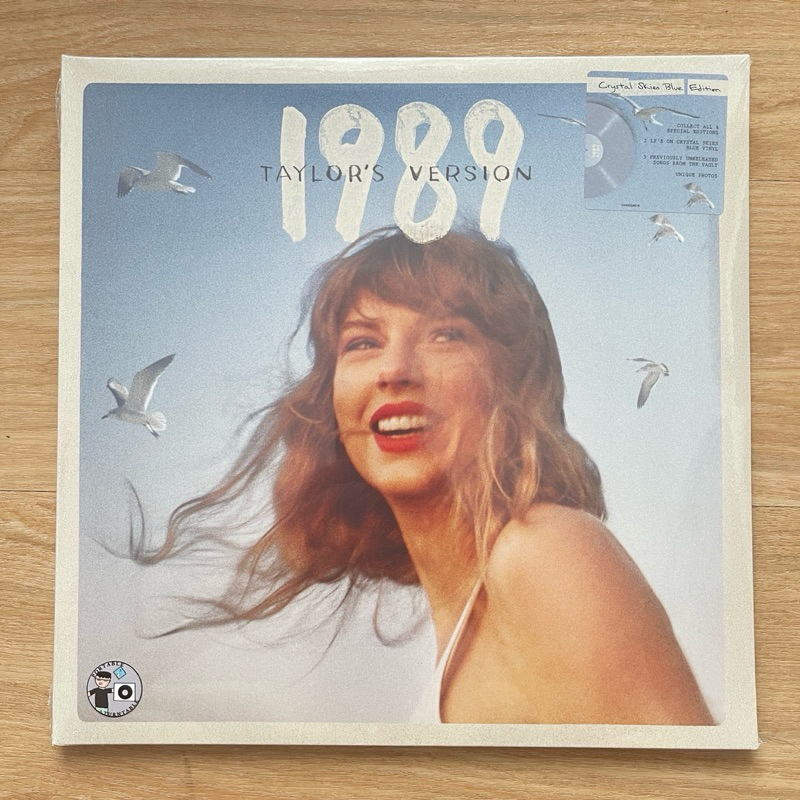 แผ่นเสียง Taylor Swift 1989 (Taylor Version ),2 x Vinyl, LP, Album, ** Special Edition, Crystal Skies Blue มือหนึ่ง ซีล