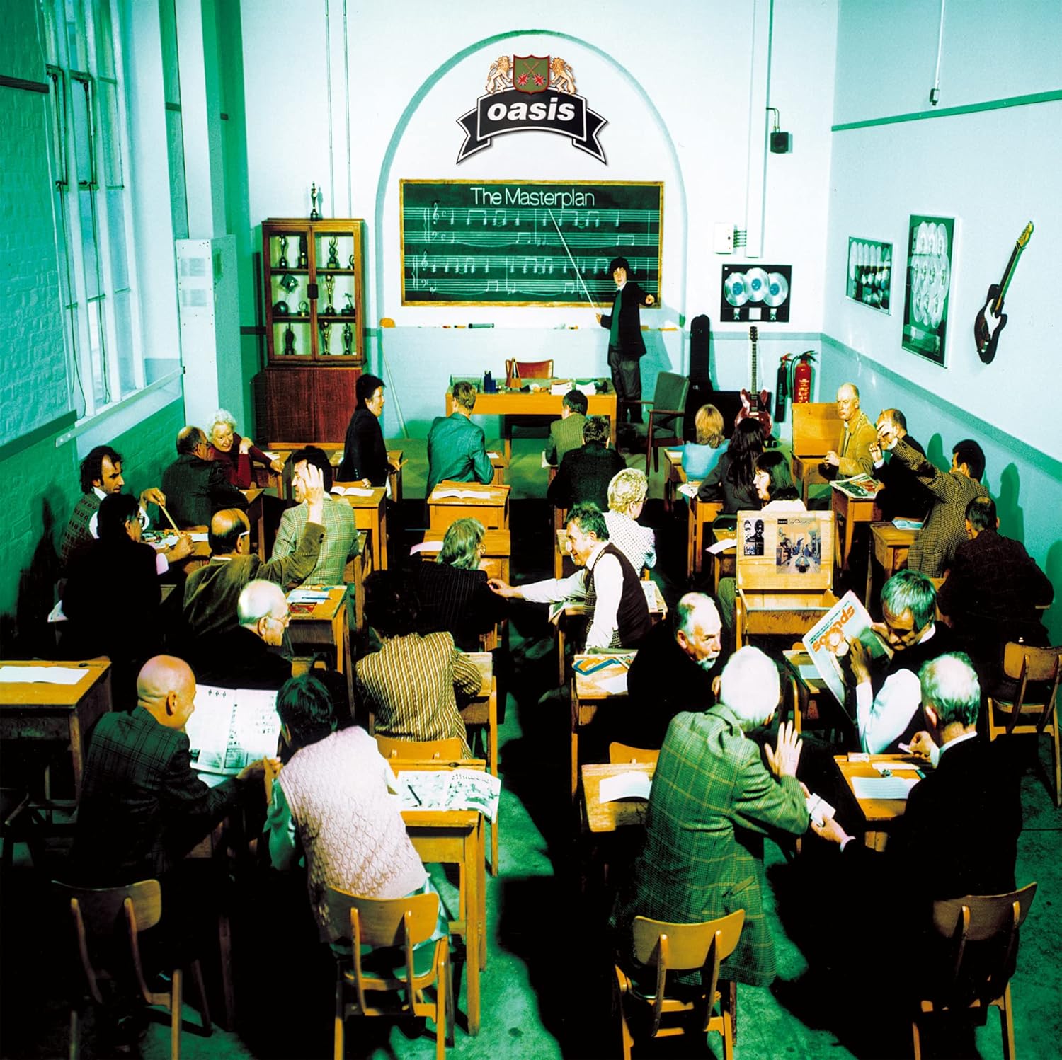 แผ่นเสียง Oasis The Masterplan 2 x Vinyl, LP, Compilation, Limited, Emerald Green มือหนึ่ง ซีล