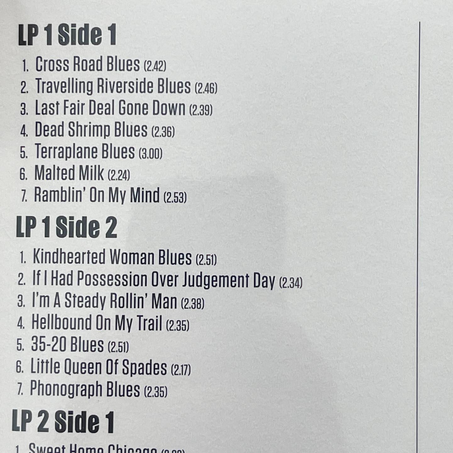 แผ่นเสียง Robert Johnson – At The Crossroads **Limited Edition, Clear,3 x Vinyl,แผ่นเสียงมือหนึ่ง ซีล