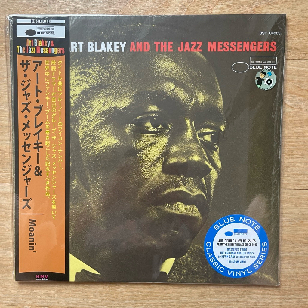 แผ่นเสียง Art Blakey & The Jazz Messengers - Moanin' Vinyl, LP, Album, Stereo,,japan มือหนึ่ง ซีล