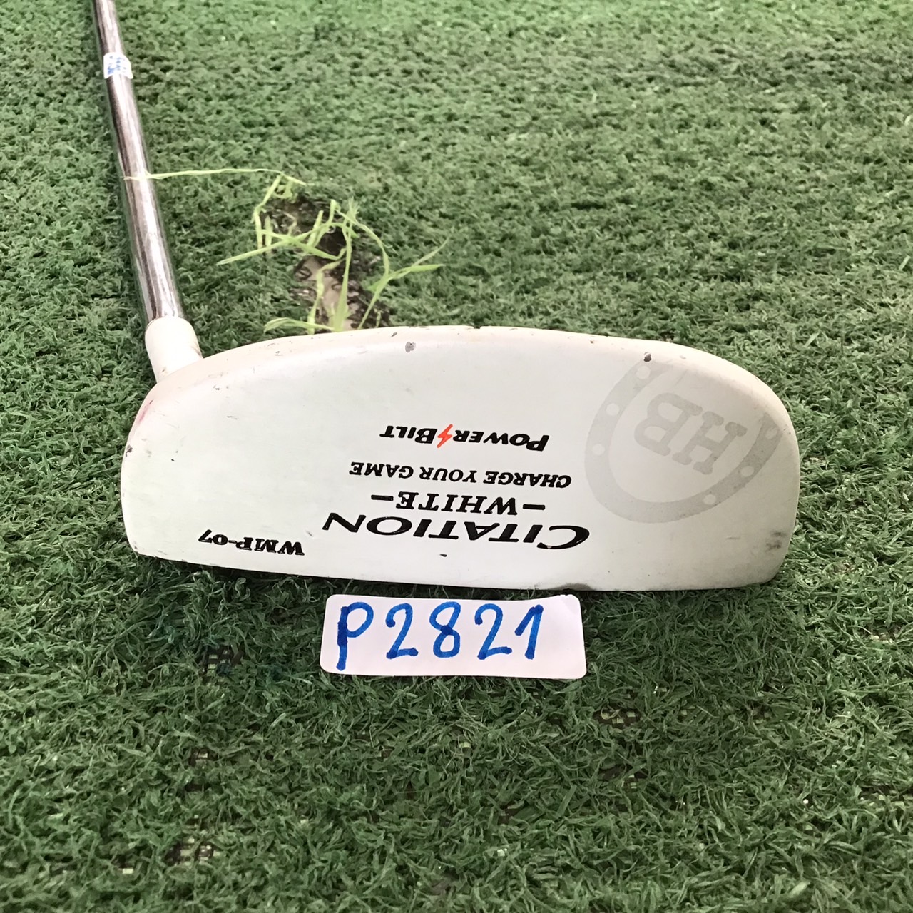 PUTTER POWER BILT : CITATION-WHITE- WMP-07 ก้านเหล็ก