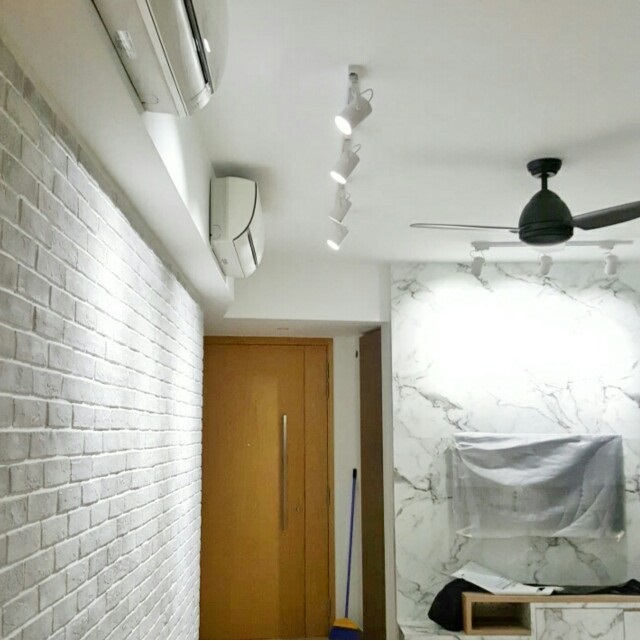 โคมไฟแทรกไลท์ LED Tracklight Chip COB 10W Body Black