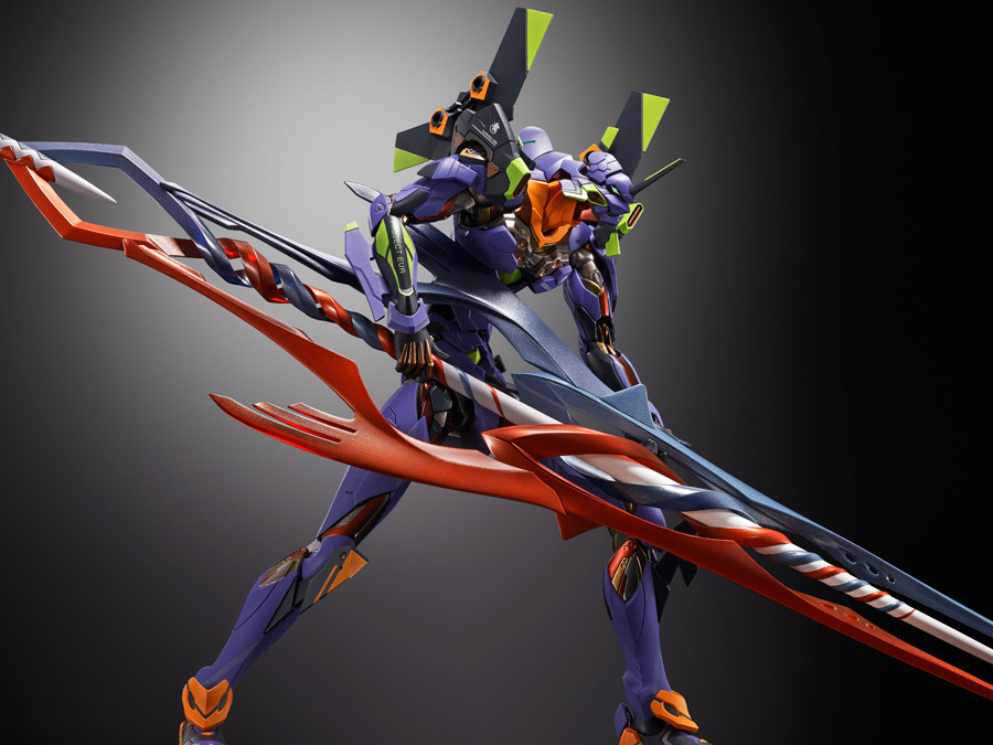 4573102676337 BANDAI SPIRITS METAL BUILD EVANGELION TEST TYPE-01 30TH WITH THE SPEAR OF GAIUS