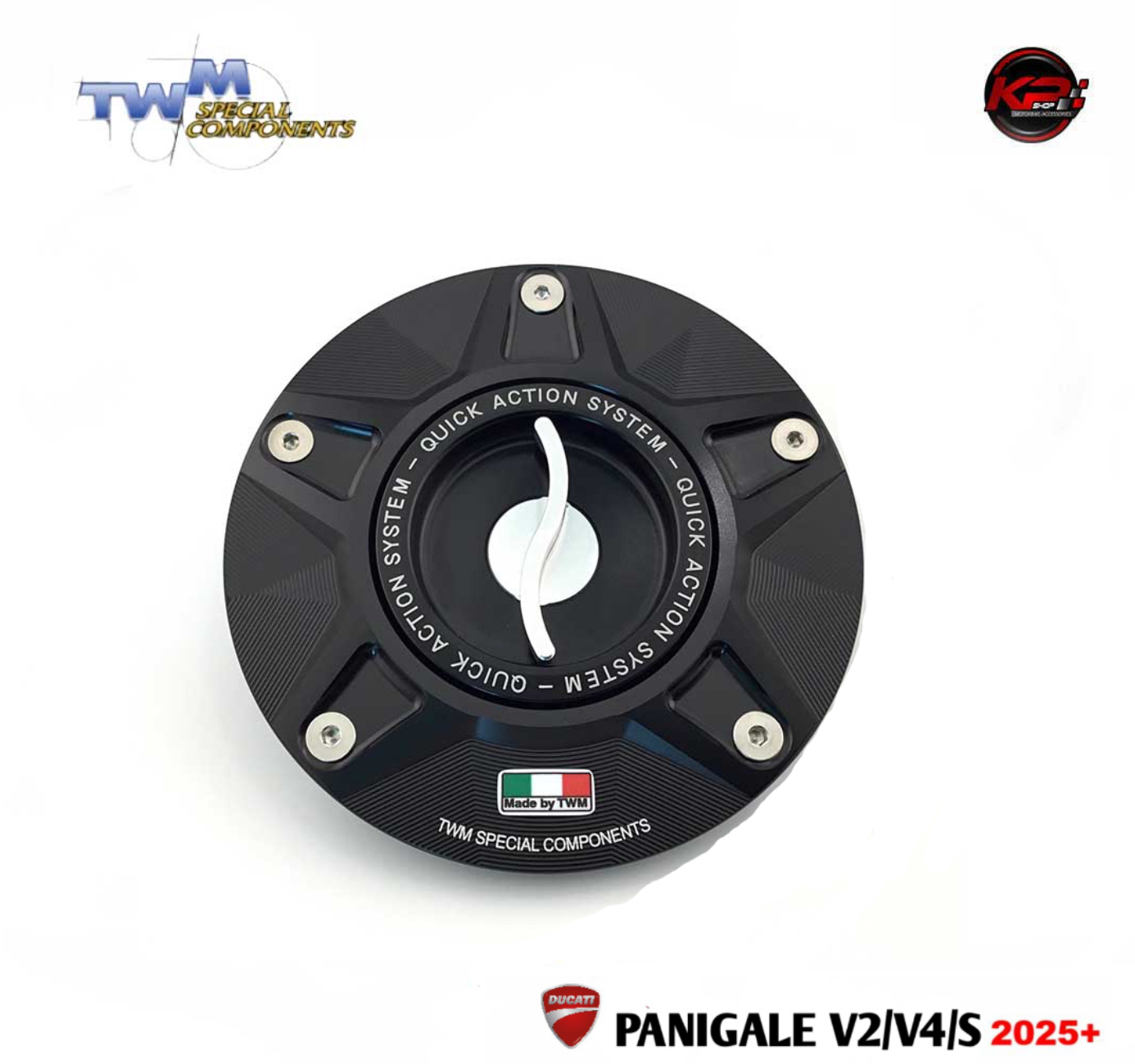 ฝาถังน้ำมัน TWM FOR DUCATI PANIGALE V2/V4/S 2025+