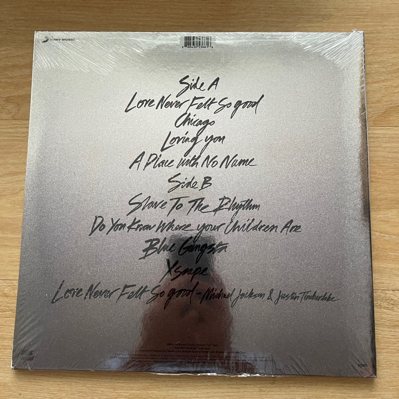 แผ่นเสียง Michael Jackson Xscape , Vinyl, LP, Album, Stereo, Gatefold, 180 gram แผ่นเสียงมือหนึ่ง ซีล