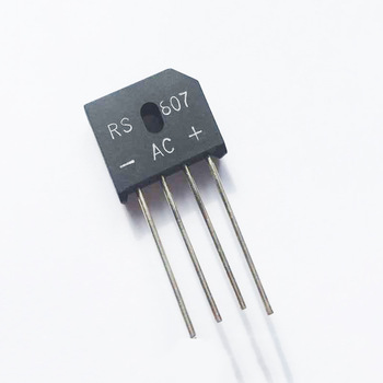 RS607ไดโอดบริดจ์เร็กติไฟร์6A700Vตัวถังขาเรียง4ขาdiode bridge rectifierราคาตัวล่ะ