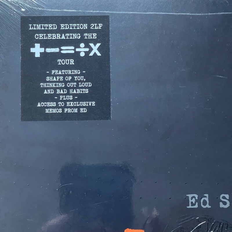 แผ่นเสียง Ed Sheeran - +-=÷× (Tour Collection) ,2 x Vinyl, LP, Compilation, Limited Edition Blue มือหนึ่ง ซีล