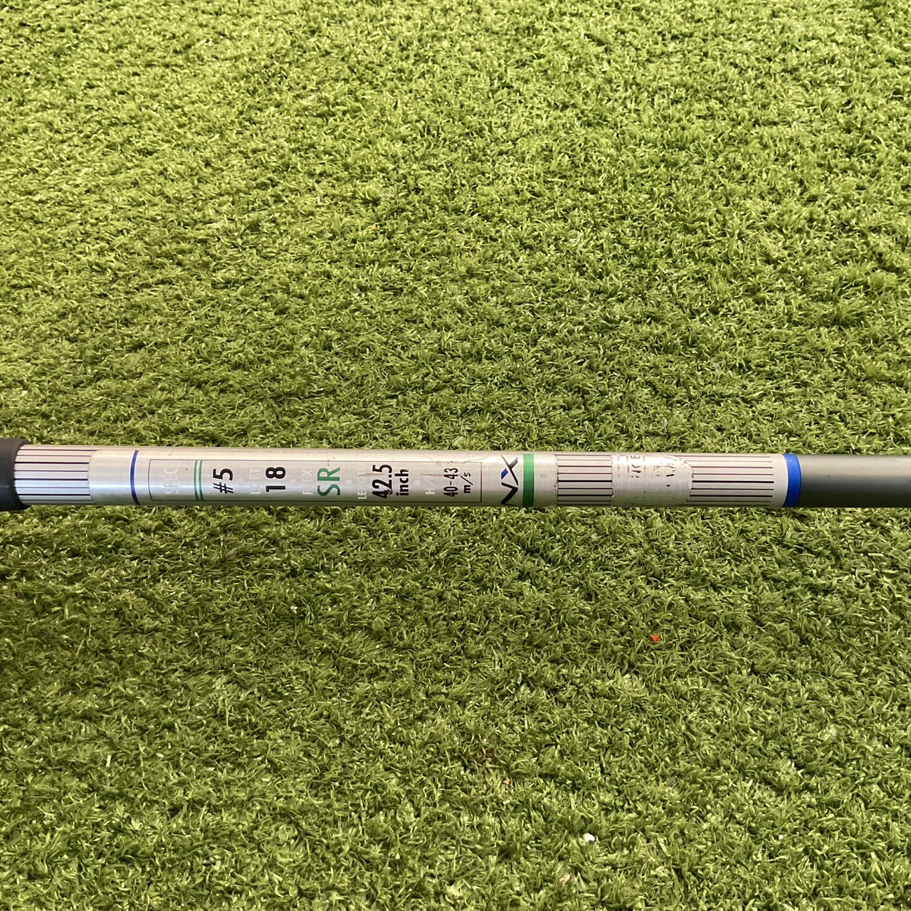 UTILITY 18° MacGregor : MACTEC NV-NX #5/ JAPAN VERSION Flex-SR ก้านกราไฟร์