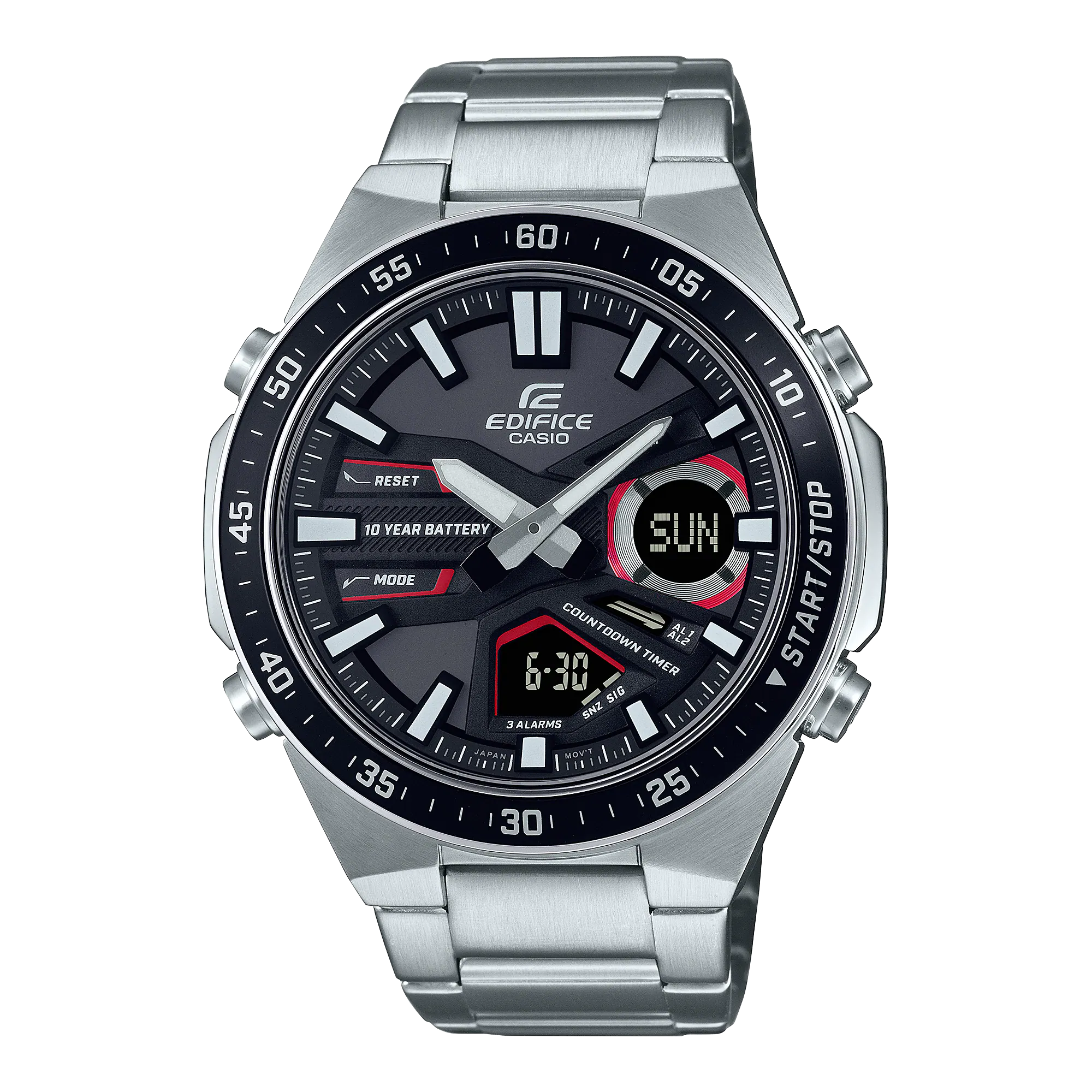 EFV-C110D-1A4V | อะนาล็อก-ดิจิตอล | EDIFICE | นาฬิกา | CASIO