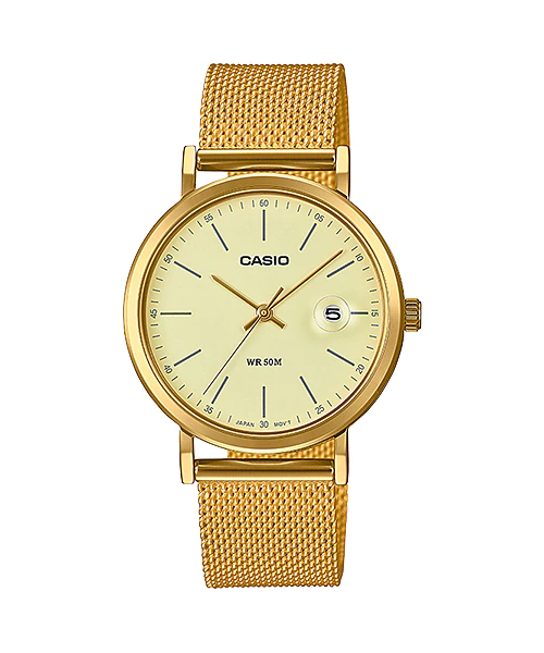 Casio Standard อะนาล็อก-สุภาพสตรี รุ่น LTP-E175MG-9EV