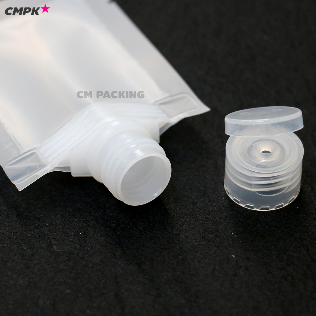 ซองแบ่งครีม/โลชั่น (50ใบ) แบ่งของเหลวแบบพกพา แบบซองขนาด 15-20 mL รีฟิวได้