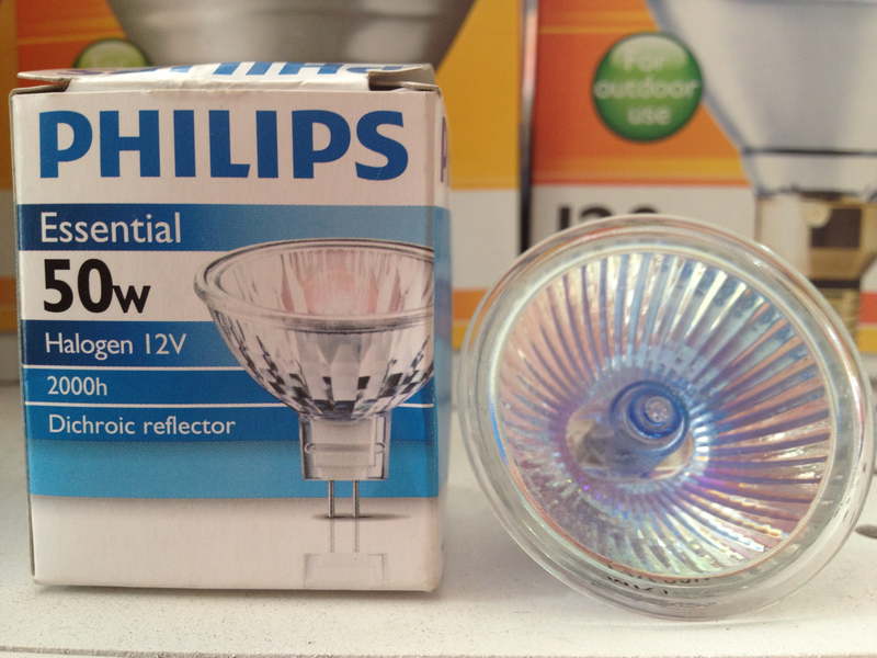 หลอดฮาโลเจ้น 12V 50W philips