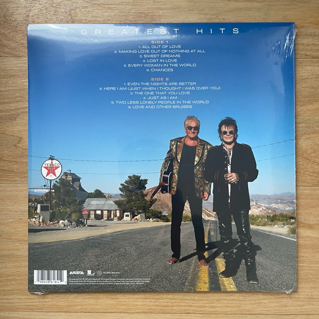แผ่นเสียง Air Supply – Greatest Hits Vinyl, LP, Compilation,Black EU มือหนึ่ง ซีล