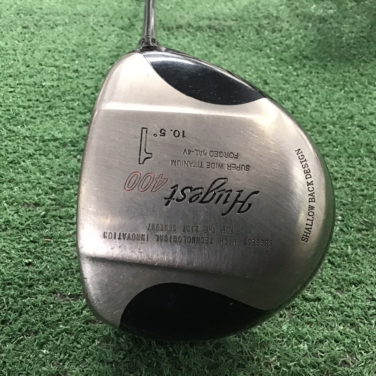 DRIVER 10.5 องศา Hugest : 400 6AL-4V #1 / HT-4500 FLEX-S ก้านกราไฟร์