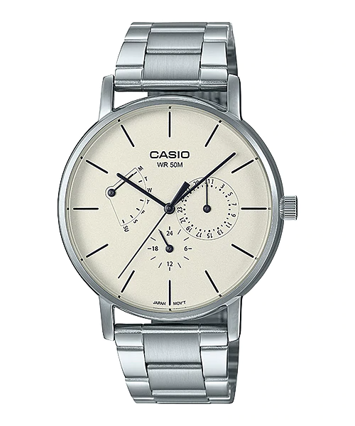 Casio หลายเข็มนาฬิกา - สุภาพบุรุษ รุ่น MTP-E320D-9EV