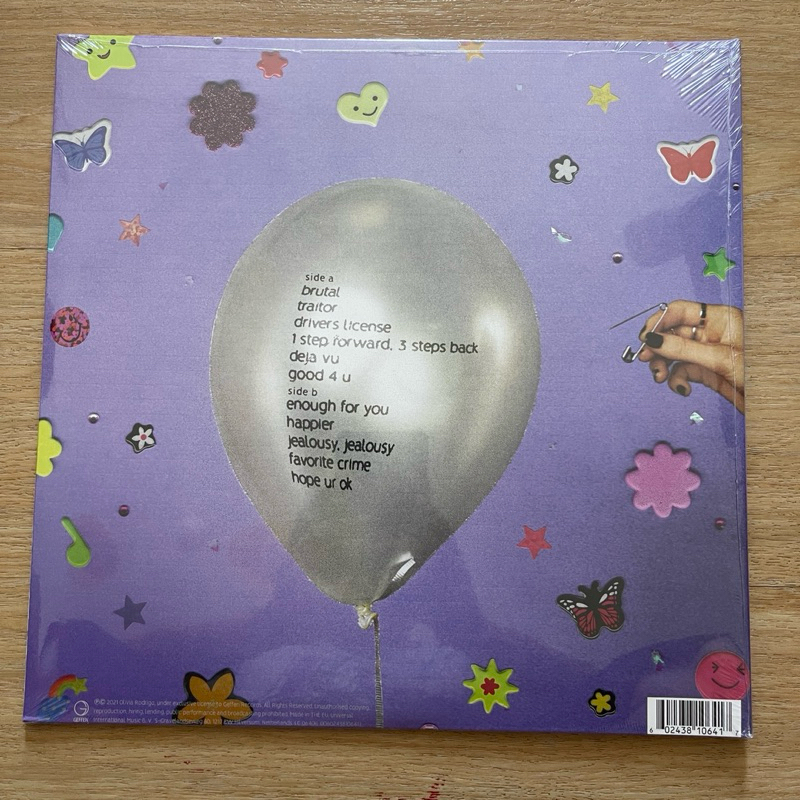 แผ่นเสียง Olivia Rodrigo – Sour Vinyl, LP, Album,มือหนึ่ง ซีล