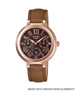 SHE-3034GL-5A | หลายเข็ม | SHEEN | นาฬิกา | CASIO
