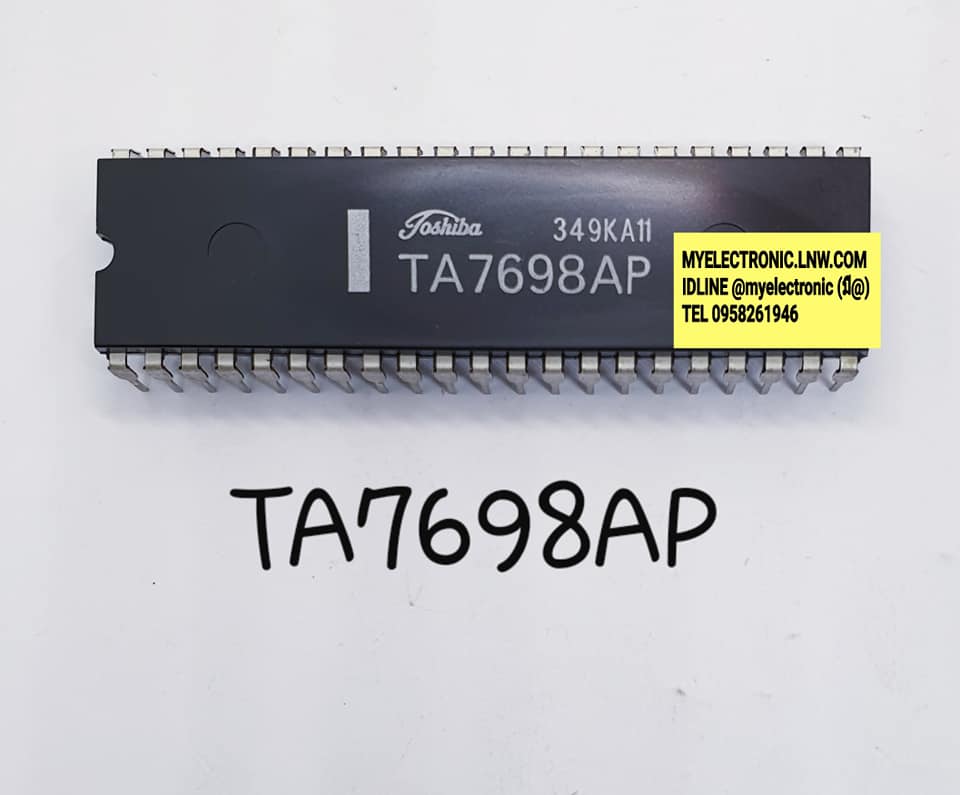 TA7698APยี่ห้อTOSHIBAตัวถังDIP42ขาราคาตัวละบาท