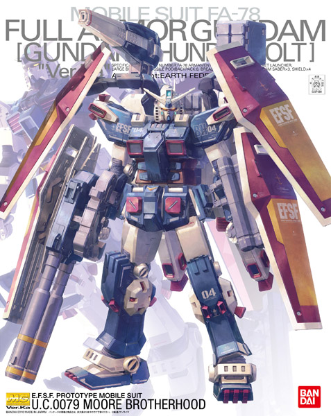 1063049 BANDAI SPIRITS MG 1/100 Full Armor Gundam Ver. Ka (MOBILE SUIT GUNDAM THUNDERBOLT Ver.)