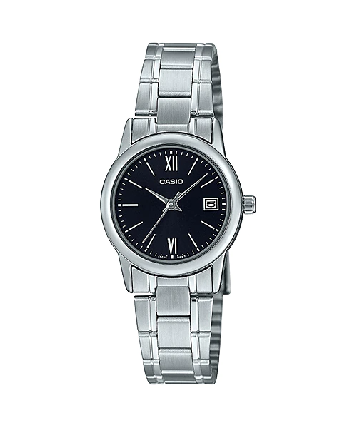 Casio Standard อะนาล็อก-สุภาพสตรี รุ่น LTP-V002D-1B3