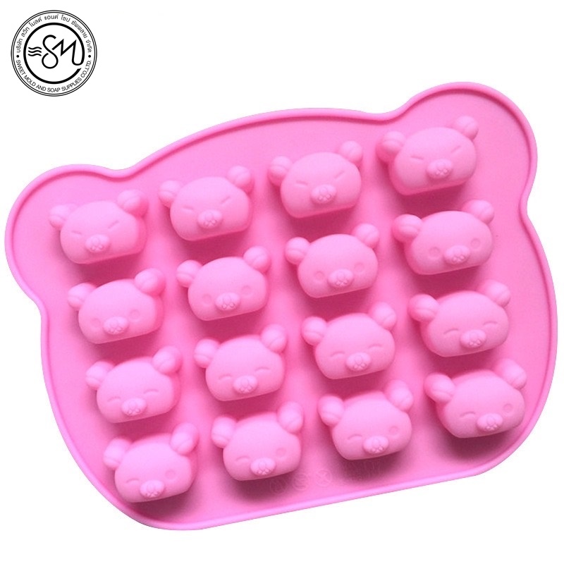 แม่พิมพ์หมีคุมะ 16ช่อง