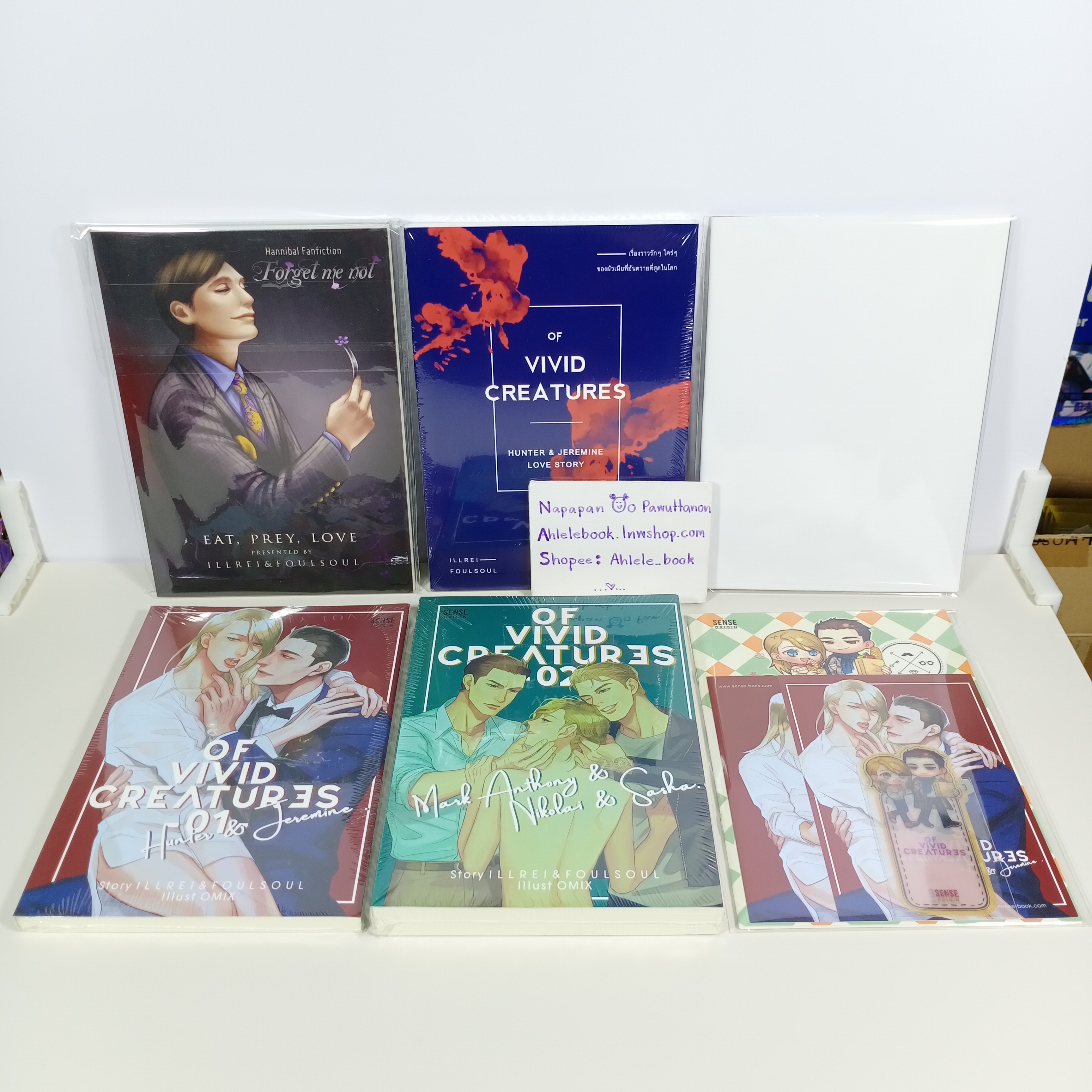 [นิยายวาย][มือ1] Forget Me Not + of Vivid Creatures 1-2