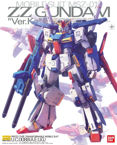 1063151 BANDAI SPIRITS MG 1/100 ZZ Gundam Ver.Ka