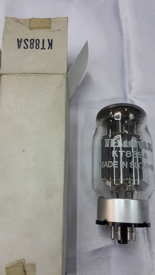 ขาย หลอดเครื่องเสียง KT88 ยี่ห้อ TESLA เบอร์ KT-88 ราคา ตัวละ หลอดละ . บาท