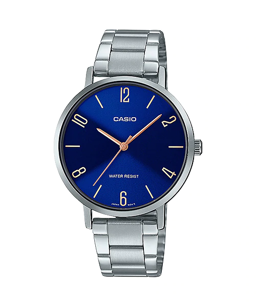 LTP-VT01D-2B2 | อะนาล็อก-สุภาพสตรี | Dress | นาฬิกา | CASIO