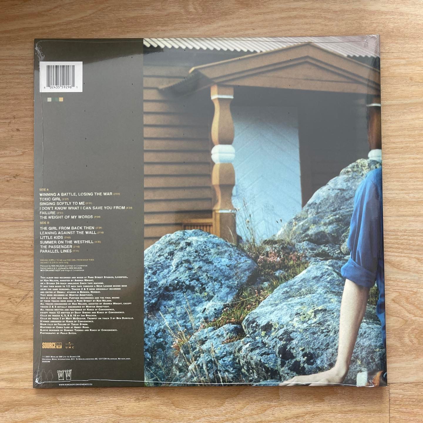 แผ่นเสียง Kings of Convenience– Quiet Is The New Loud แผ่นเสียงมือหนึ่ง ซีล