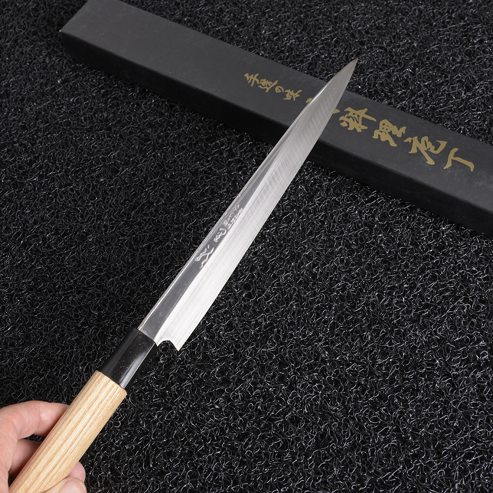 JP-15 มีดเชฟ มีดทำครัว มีดญี่ปุ่น Knife Set Sashimi Stainless Steel Sushi Chef 1 เล่ม 1 350 กรัม silver