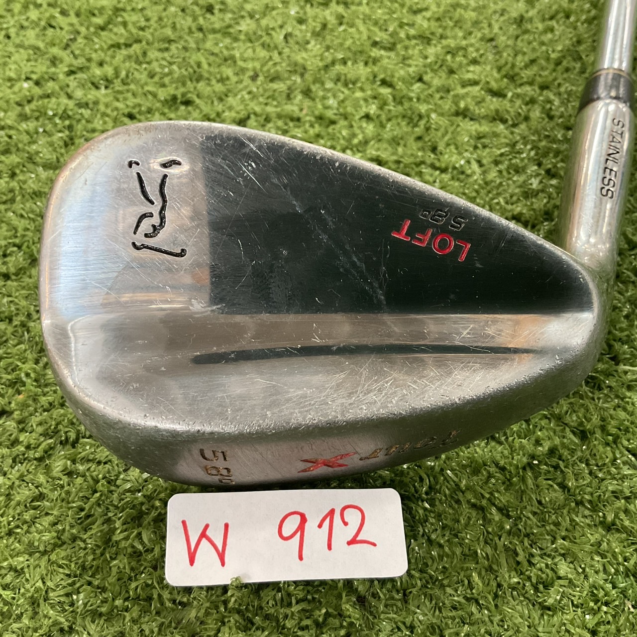 WEDGE STAINLESS : Tour X 58° ก้านเหล็ก (สำหรับมือซ้าย)