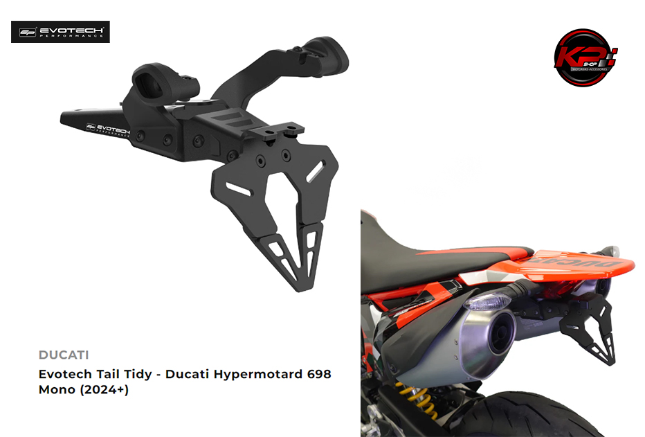 ท้ายสั้น Evotech Tail Tidy - Ducati Hypermotard 698 Mono (2024+)