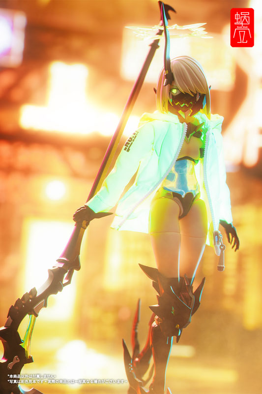 Snail Shell Studio G.N.PROJECT Option Costume Sunechan Hoodie (Fluorescence Yellow Green Ver.) (DOLL ACCESSORY)