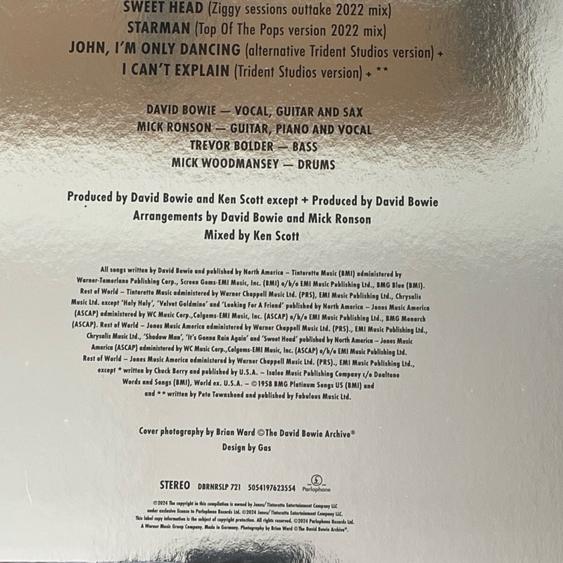 แผ่นเสียง David Bowie – Rock 'N' Roll Star! , Vinyl, LP, Stereo EU มือหนึ่ง ซีล