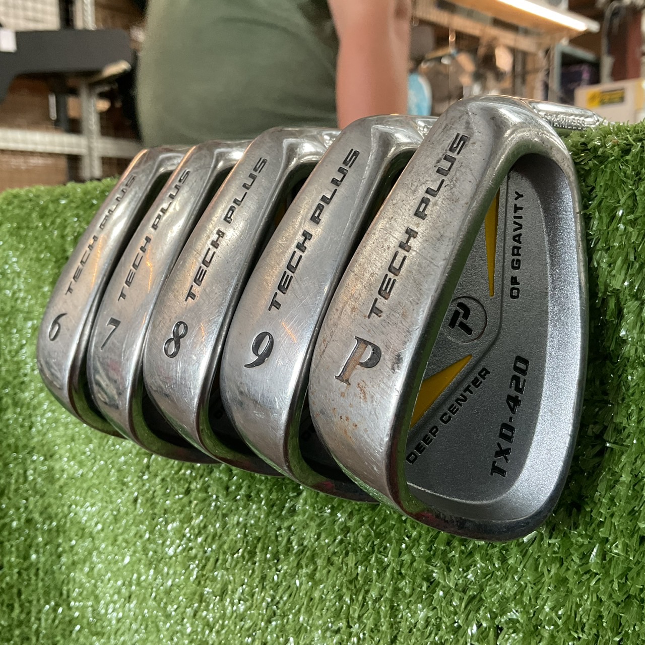 ไม้กอล์ฟ TECH PLUS : TXD-420 ก้านเหล็ก