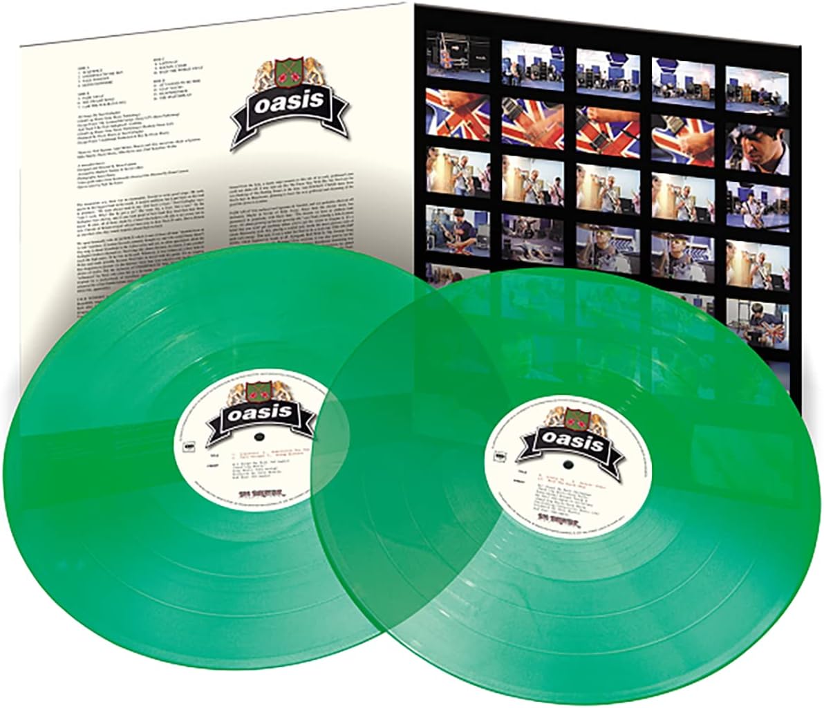 แผ่นเสียง Oasis The Masterplan 2 x Vinyl, LP, Compilation, Limited, Emerald Green มือหนึ่ง ซีล