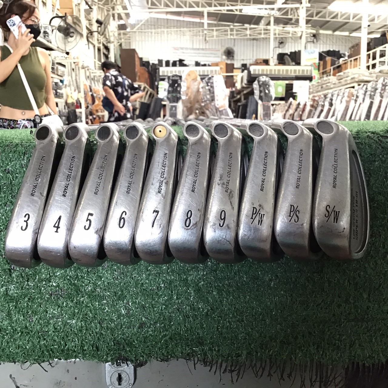 ไม้กอล์ฟ ROYAL COLLECTION : SUPER CV TB-01 ก้านเหล็ก