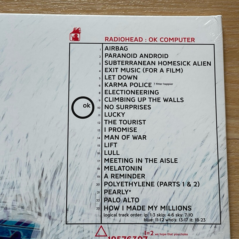 แผ่นเสียง Radiohead – OK Computer OKNOTOK 1997 2017 * 3 x Vinyl, LP, Album, Reissue,EU, มือหนึ่ง ซีล