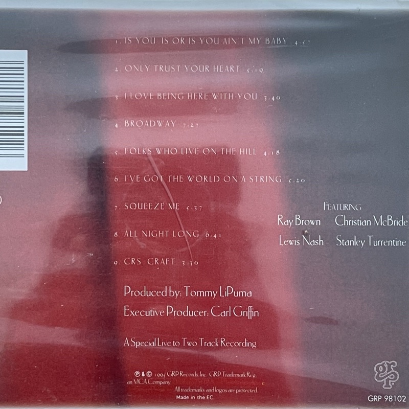 CD ซีดีเพลง Diana Krall : Only Trust Your Heart แผ่นแท้ ใหม่ ซีล