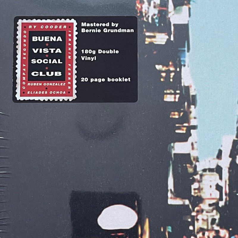 แผ่นเสียง -Buena Vista Social Club ,2 x Vinyl, LP, Album, Reissue, Stereo, Gatefold, 180g มือหนึ่ง ซีล