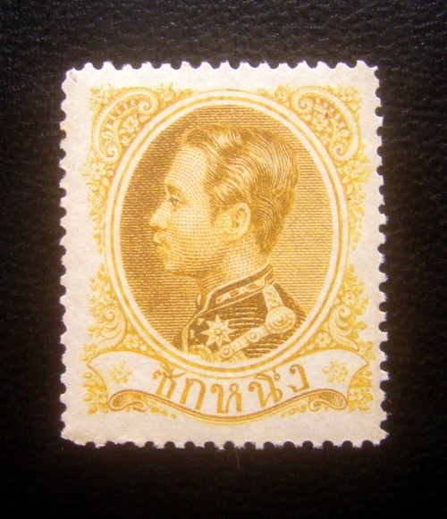 ((--ยังไม่ใช้--)) s2733-แสตมป์รัชกาลที่ 5 ชุดแรกโสฬศ พ.ศ.2426 ดวง 1 ซีก(Sik) ยังไม่ใช้ ราคาเบา หายาก น่าสะสมครับ