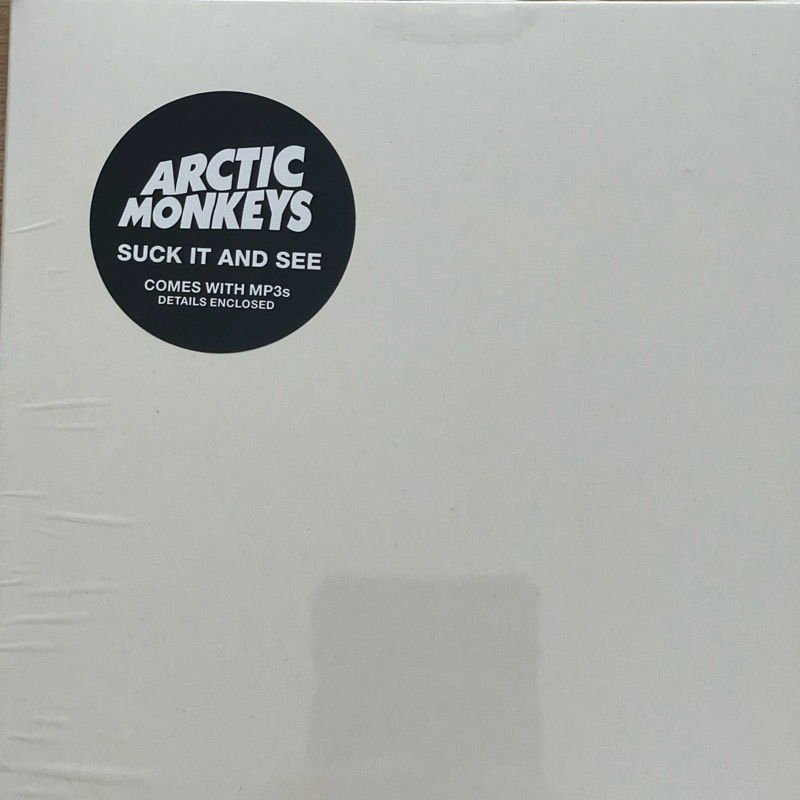 แผ่นเสียง Arctic Monkeys – Suck It And See ,Vinyl, LP, Album, Reissue EU มือหนึ่ง ซีล