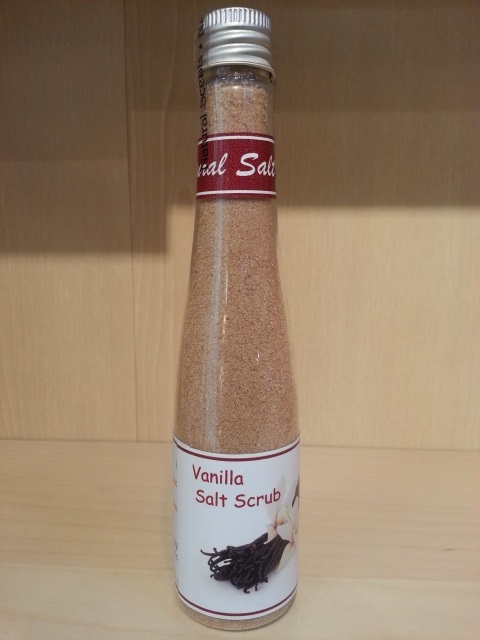 Aroma Vanilla Salt Scrub 100 ml.